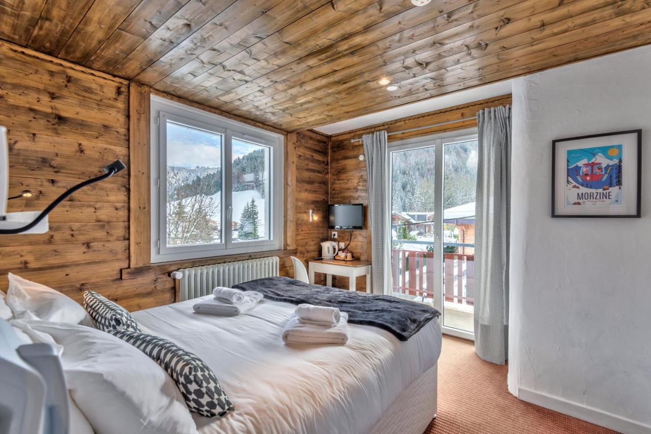Hotel La Chaumiere Morzine Luaran gambar