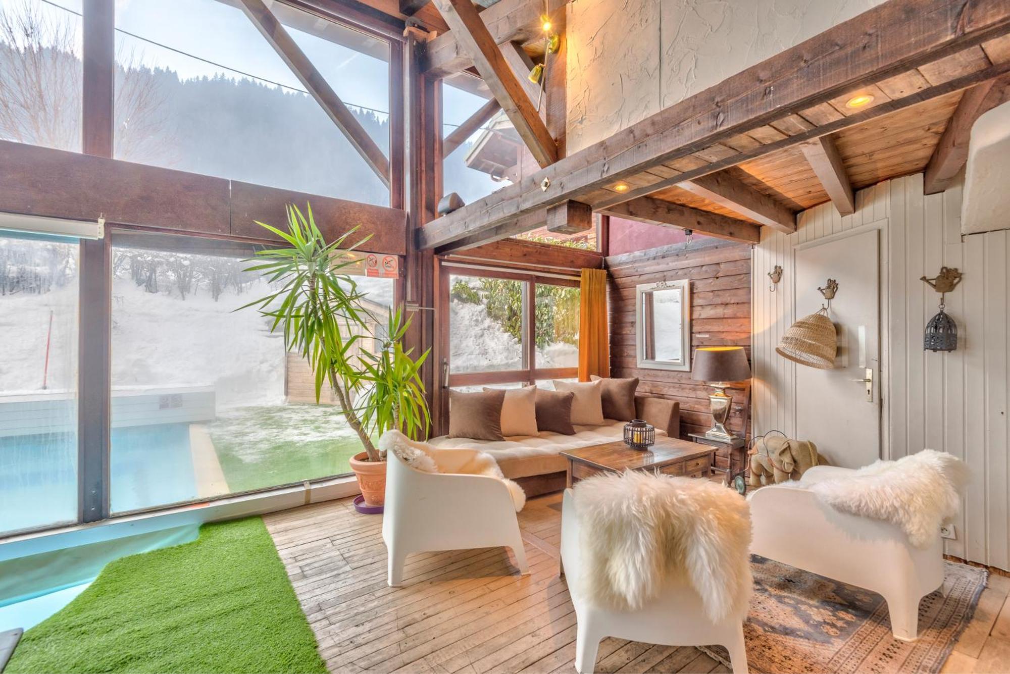 Hotel La Chaumiere Morzine Luaran gambar